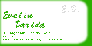 evelin darida business card